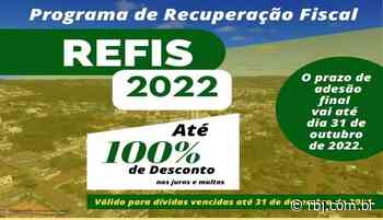 Prefeitura de Chopinzinho lança o REFIS 2022 - Grupo RBJ de Comunicação - RBJ