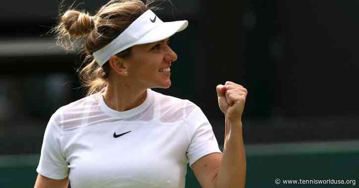 'Emotional' Simona Halep opens up after winning return to Wimbledon