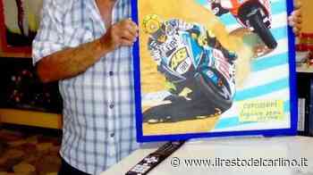 Il duello Rossi-Stoner in un quadro di Urbano Messina - il Resto del Carlino