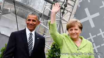Barack Obama macht mit „Freundin“ Angela Merkel Washington unsicher - klatsch-tratsch.de