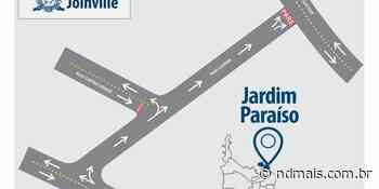 Rua de Joinville terá mudança no trânsito a partir desta quarta-feira - ND Mais