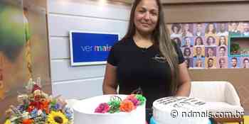 ‘Fiquei chocada’, diz designer de bolos que recebeu pedido inacreditável em Joinville - ND Mais