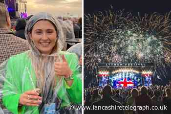 Gogglebox stars Pete and Sophie Sandiford party at Lytham Festival