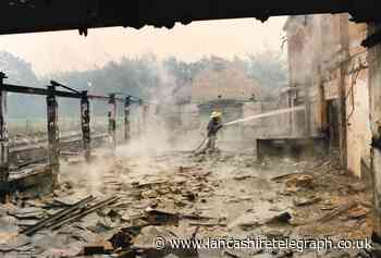 Smouldering shell was all that was left of Bank Hall club