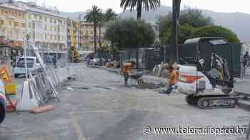 Rapallo, iniziata l'asfaltatura del primo tratto del cantiere sul lungomare – VIDEO - Teleradiopace