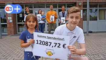 Sponsorenlauf der Olzeborchschule Henstedt-Ulzburg brachte über 12.000 Euro - Kieler Nachrichten