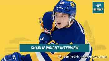 Draft Prospect Charlie Wright Talks Saskatoon Teammate Tristen Robins - San Jose Hockey Now