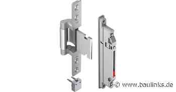 Zentrales Höhenverstellmodul für verdeckt liegende Türbänder von Roto