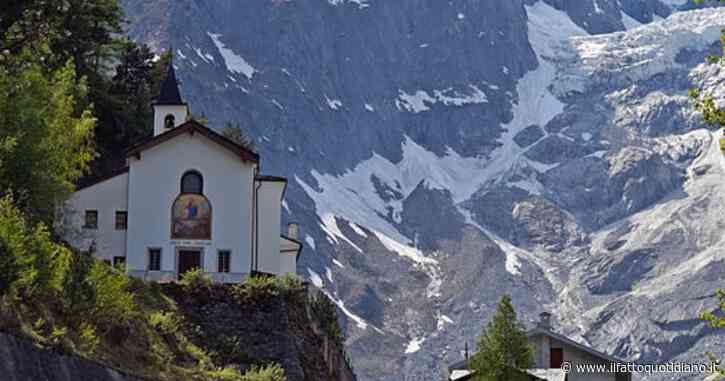 Il ghiacciaio sul Monte Bianco e il braccio di ferro con la Madonna (vinto dalla seconda)