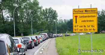 Vertraagd verkeer in Haacht en Rotselaar door festivalgangers Rock Werchter - Het Laatste Nieuws