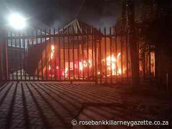 Two Parkhurst Clinic Covid-19 tents burn down - Rosebank Killarney Gazette