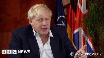Ukraine war: Johnson says Putin wouldn't have invaded if he were a woman