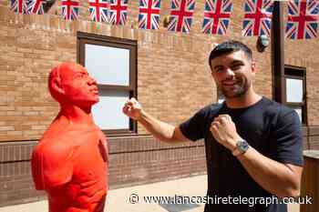 Chorley: Jack Catterall opens new outdoor gym in home town
