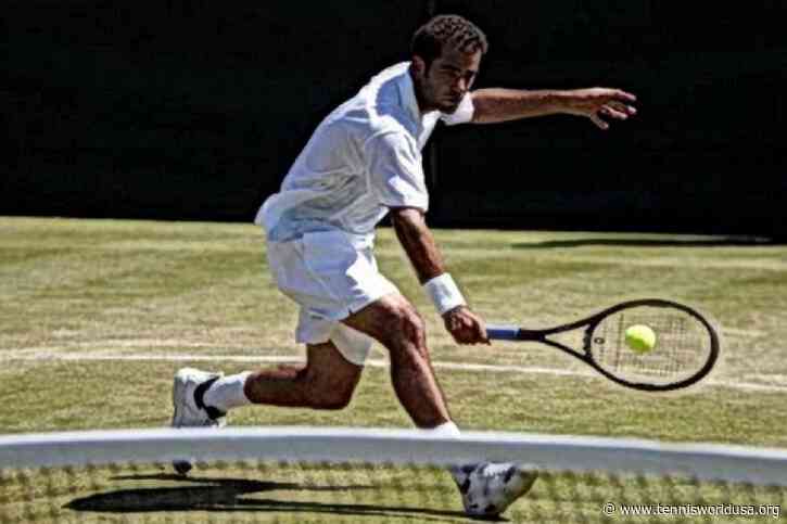 When Pete Sampras lost his last Wimbledon match