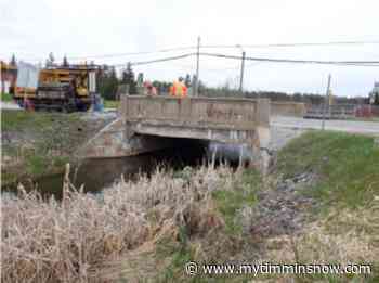 It's construction season in the North: Bridge in South Porcupine to be replaced - My Timmins Now