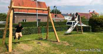 Zomervakantie start met nieuwe speeltuigen in park achter Villa Snoeck - Het Laatste Nieuws