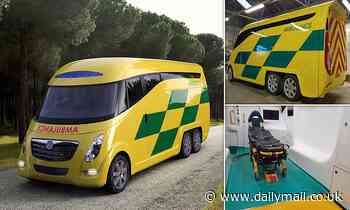 NHS ambulance of the future? Experts claim this sleek vehicle could revolutionise the aging fleet