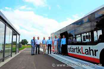 Neue Bushaltestelle beim Zalando-Werk in Lahr - Lahr - Badische Zeitung