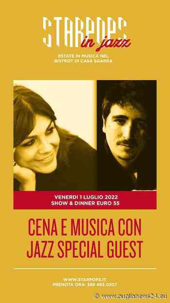 Trani, Starpops in jazz: concerto con Serena Grittani e Francesco Schepisi - Puglia News 24