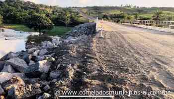 Parceria recupera ponte danificada pelas chuvas na rodovia entre Penedo e Coruripe - Correio dos Municípios