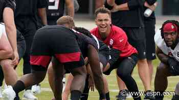 Rookie QB Desmond Ridder has impressed the Falcons in short order