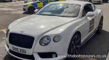 Bolton: Bentley seized after driver 'uninsured'
