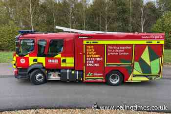 UK's first electrified fire engine to be deployed - Ealing Times