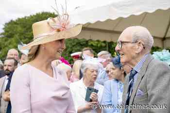 Hospice volunteer aged 100 meets the royals at garden party - Ealing Times