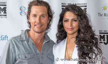 Camila Alves and Matthew McConaughey share intimate family video with gorgeous children - and you should... - HELLO!