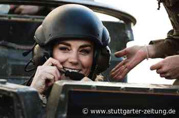 Neue Fotos der Royals: Herzogin Kate beim Militärtraining - Stuttgarter Zeitung