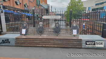 BLACK SABBATH's Heavy Metal Bench Used By Global Debt And Climate Protesters