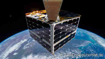 GoPro in Space: Satellit schickt Selfie mit der Erde