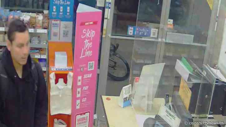 Calgary arson suspect captured by convenience store camera