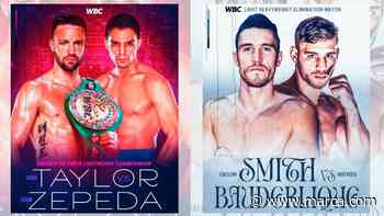 WBC mandated fights go to purse bid on July 1: Zepeda vs Taylor, Smith vs Bauderlique - Marca English
