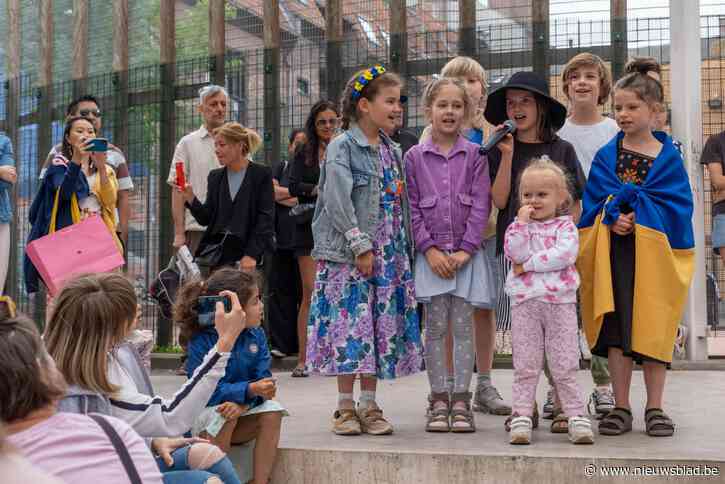 Leerlingen basisschool Musica sluiten schooljaar af met Oekraïens volksliedje: “De muziek werkt verbindend”