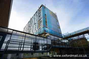 Cladding replaced at Hockmore Tower in Cowley