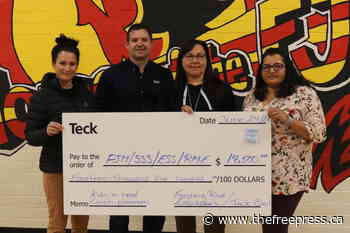 Teck employees raise $14500 for Sparwood, Elkford school food programs – The Free Press - The Free Press