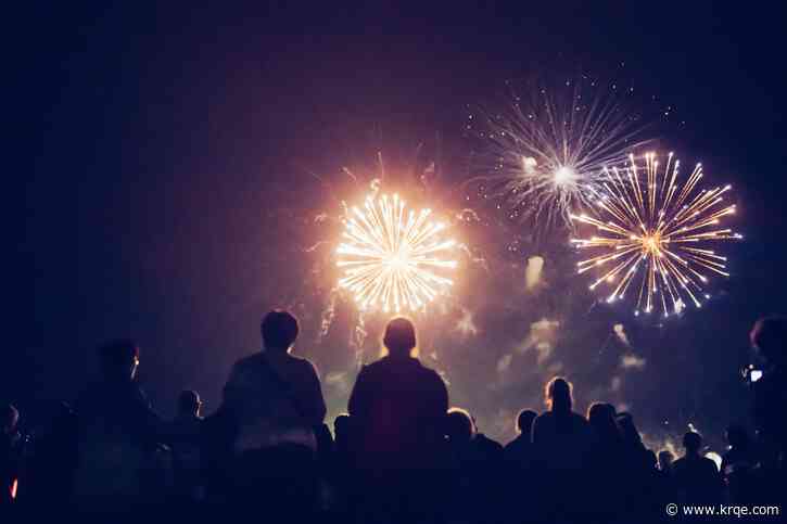 Where are the fireworks shows in New Mexico on July 4th?
