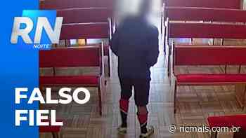 Falso fiel faz oração e rouba igreja em Londrina - RIC Mais
