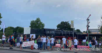 Aalen: Demo gegen Ministerpräsident Kretschmann - Schwäbische