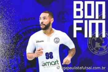 LPF - Dudu Bonfim é o novo reforço da AD Indaiatuba/Smart - Liga Paulista de Futsal