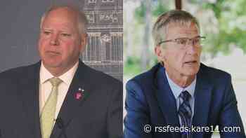 Gov. Tim Walz, challenger Scott Jensen answer questions on abortion