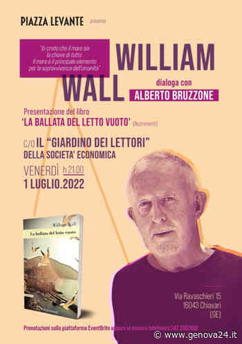 Chiavari, William Wall presenta il suo nuovo libro "La ballata del letto vuoto" - Genova24.it
