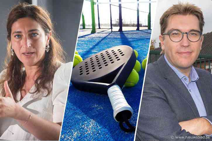 Minister Demir en schepen lijnrecht tegenover elkaar na verbod voor padelclub: “Je schuift de hete patat door omdat je zelf niet durft beslissen”