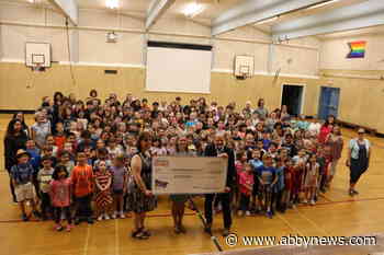 Kitimat Elementary School recognized nationally for sustainable rhubarb shortcake recipe