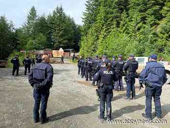 Vancouver Island Mounties dismantle Fairy Creek old growth protest camp, arrest 5