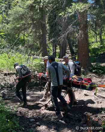 Search and Rescue assists senior citizen out of Hoback Canyon - Buckrail