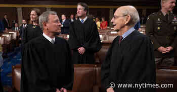 Revisiting Justice Stephen Breyer’s Curious (and Strangely Timed) Defense of the Court - The New York Times