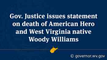 Gov. Justice issues statement on death of American Hero and West Virginia native Woody Williams - Governor Jim Justice