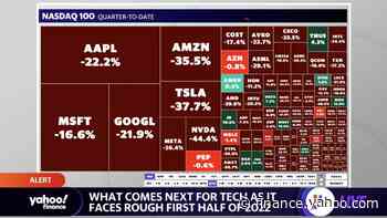 Tech stocks: Nasdaq having its worst year ever